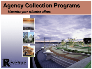 Agency Collection Programs