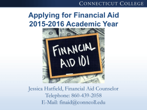 Helpful Tips When Completing the FAFSA