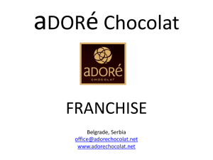 aDORé Chocolat team