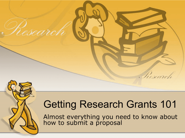 research project grants
