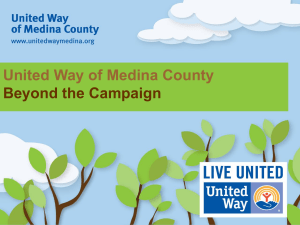 Medina County Needs Assessment, 2012 Presentation