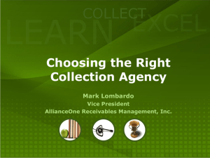 Choosing the Right Collection Agency