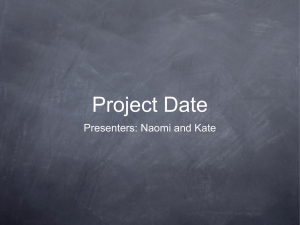 project-date-presentation