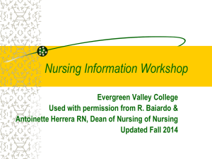 Nursing Information Workshop