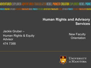 Human Rights & Advisory Services