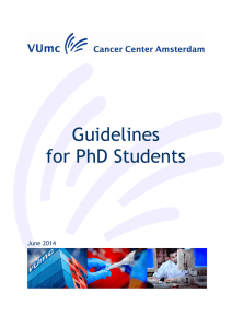471. Guidelines for PhD Students 15 juli 2014