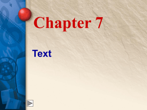 Chapter 7 Text