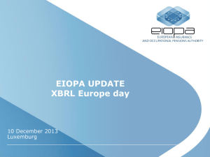 EIOPA Update