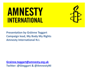 My Body My Rights - Amnesty International UK