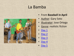 La Bamba (PowerPoint)