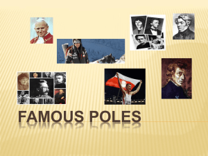 Presentation about Famous Polish personalities by polish students