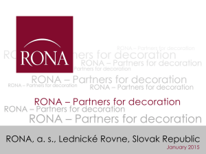 Partners for decoration