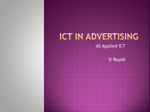 ICT in Advertising