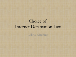 Celina Kirchner`s Presentation