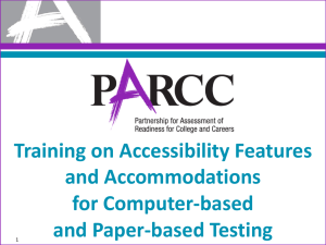 Accessibility Features and Accommodations