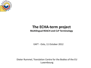 Inter-Active Terminology for Europe (IATE - EAFT