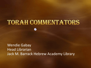 Torah Commentators