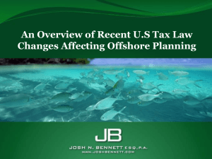 US Tax Law Compliance and Recent Changes to US