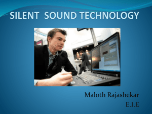 silent sound technology