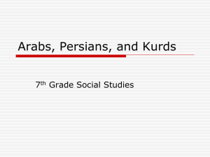 Arabs, Persians, and Kurds