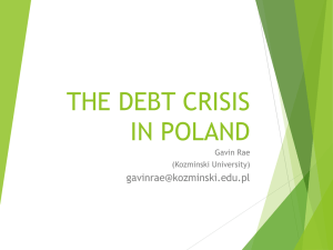 Gavin Rae - The Debt Crisis in Poland