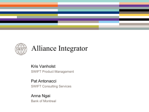 Alliance Integrator