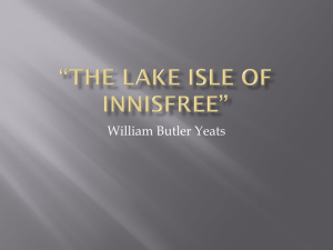 The Lake isle of innisfree