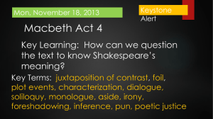 Act 4 In class Powerpoint notes