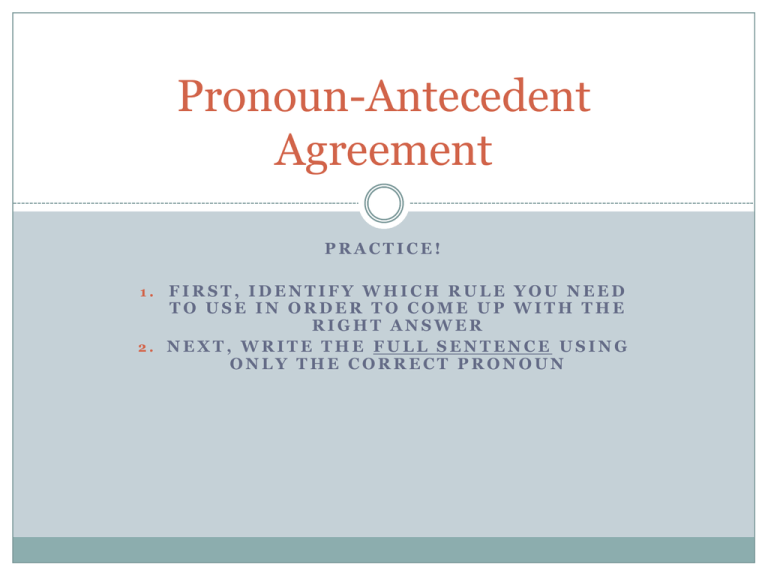 pronoun-antecedent-agreement