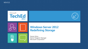 Windows Server 2012 - Integrated Technology Solutions