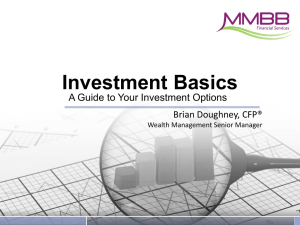 Investment Basics Slide Show