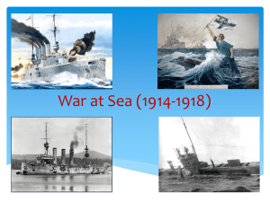 War at Sea (1914-1918)