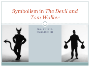 Symbolism in The Devil and Tom Walker