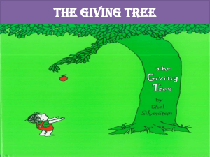 THE GIVING TREE - e-CTLT