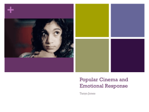 Popular Cinema and Emotional Response