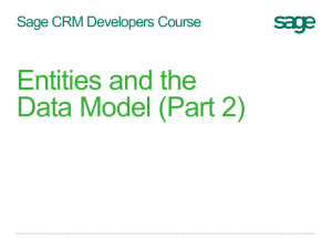 Entities and the Data Model (Part 1 of 2)