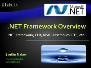 NET Framework Overview - aspnet-mvc