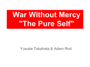 War Without Mercy "The Pure Self"