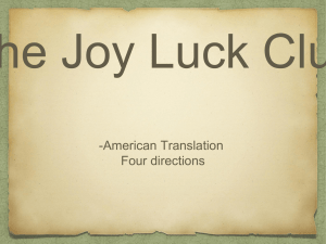 The joy luck club