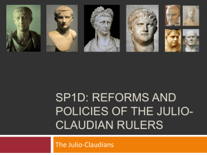 SP1d reforms and policies of the julio