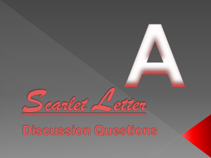 Scarlet Letter Discussion Questions