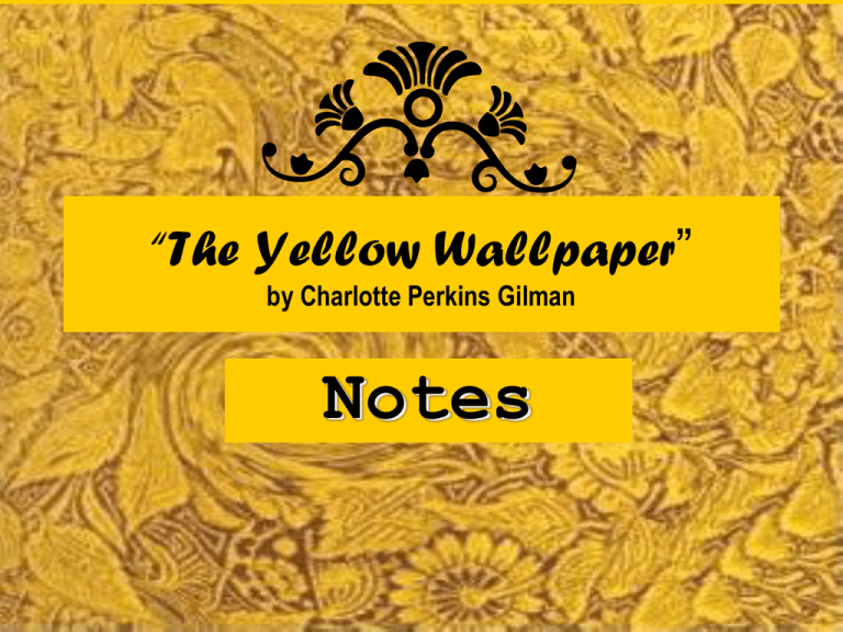 Mental Illness and Feminism in The Yellow Wallpaper  The Feministas