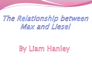Relationships - Max and Liesel