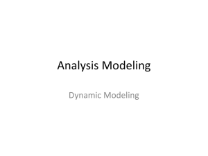 Dynamic analysis modeling