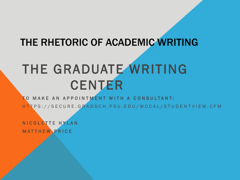 phd in writing and rhetoric