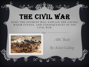 ABC BOOK Civil War