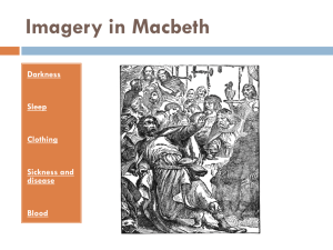Imagery in Macbeth