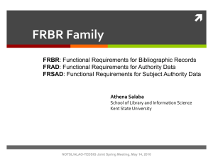 FRBR Family