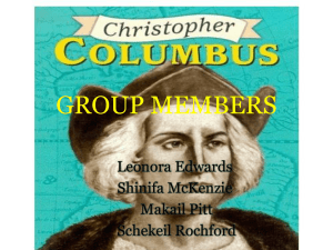 Christopher Columbus 4th voyage1
