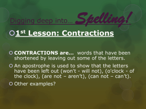 Spelling! - WordPress.com